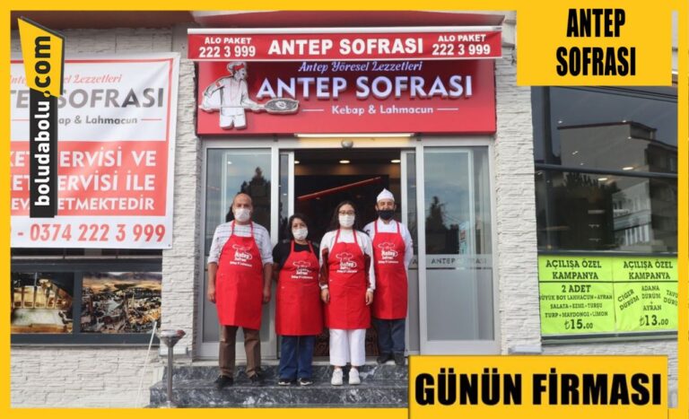 Günün Firması “Antep Sofrası”