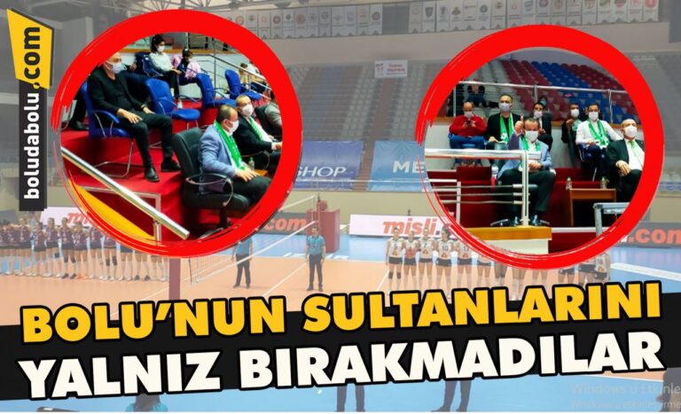 Bolu’nun sultanlarını yalnız bırakmadılar