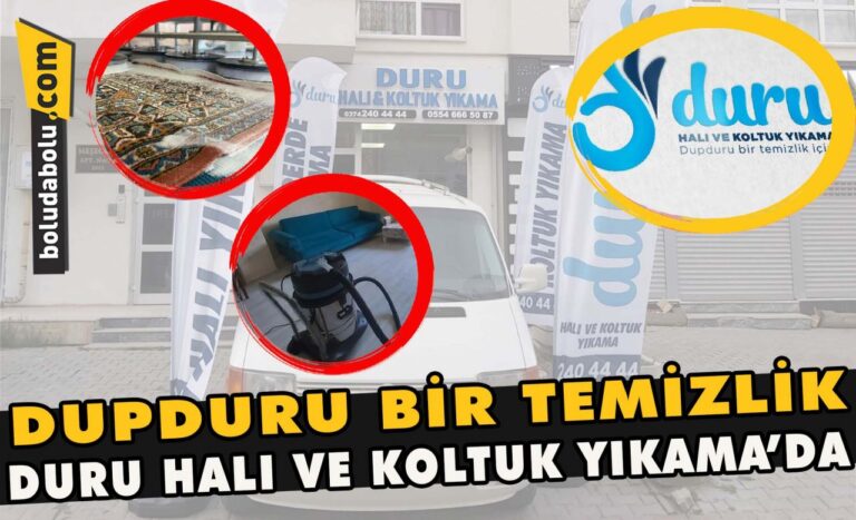 Dupduru bir temizlik , Duru Halı ve Koltuk Yıkama da