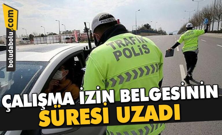 İş yerleri tarafından el yazısıyla doldurulan çalışma izinleri 7 Mayıs’a kadar geçerli olacak