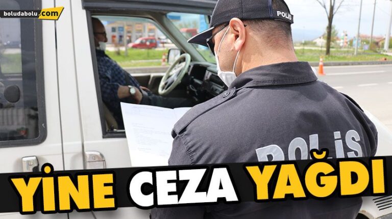 BOLU’DA KOVİD-19 TEDBİRLERİNİ İHLAL EDEN 214 KİŞİYE PARA CEZASI KESİLDİ