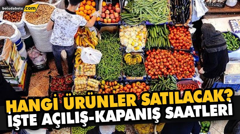 PAZARCILAR YARIN 7 MAHALLE VE 1 İLÇEDE TEZGÂHLARINI AÇIYOR PAZARCILAR YARIN 7 MAHALLE VE 1 İLÇEDE TEZGÂHLARINI AÇIYOR