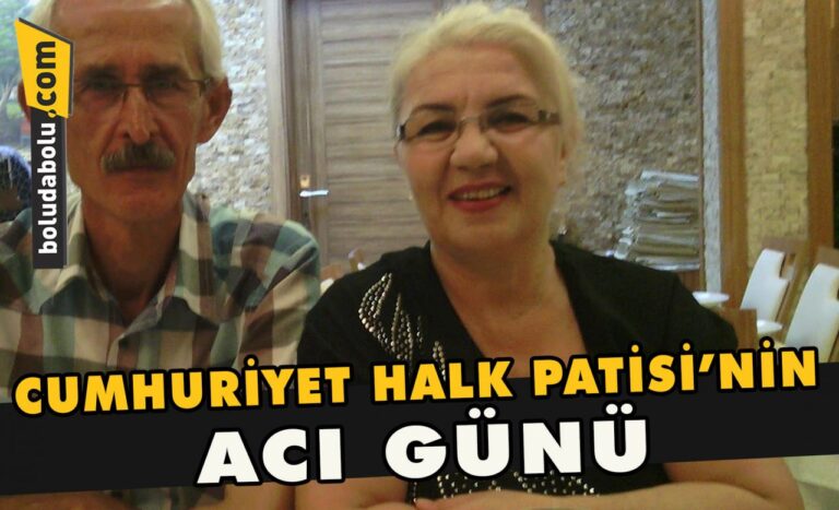 Cumhuriyet Halk Partisinin acı günü