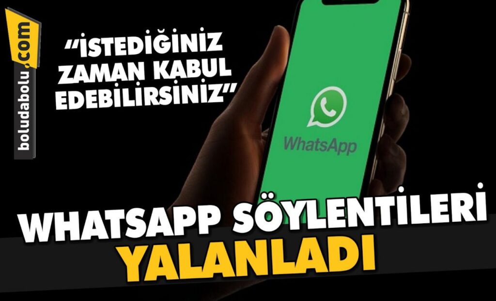 WHATSAPP’TAN SON DAKİKA AÇIKLAMASI GELDİ WHATSAPP’TAN SON DAKİKA AÇIKLAMASI GELDİ
