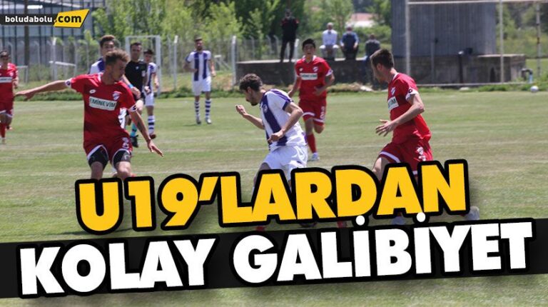 U19’LARDAN KOLAY GALİBİYET