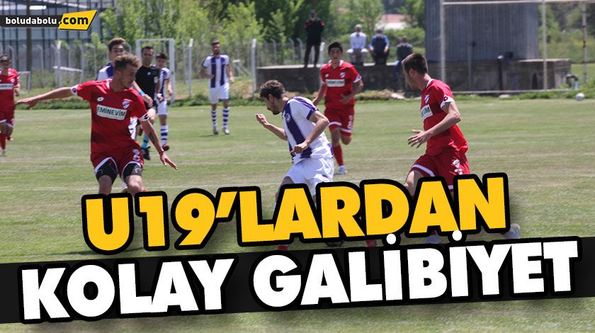 U19’LARDAN KOLAY GALİBİYET