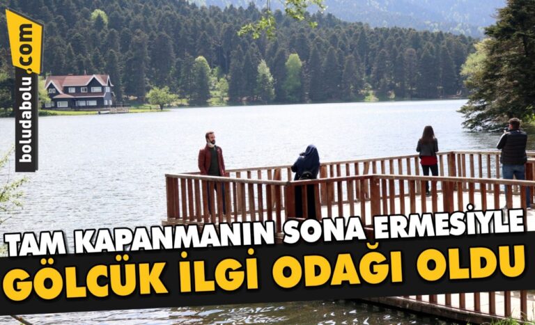 Tam kapanmanın sona ermesiyle Gölcük ilgi odağı oldu