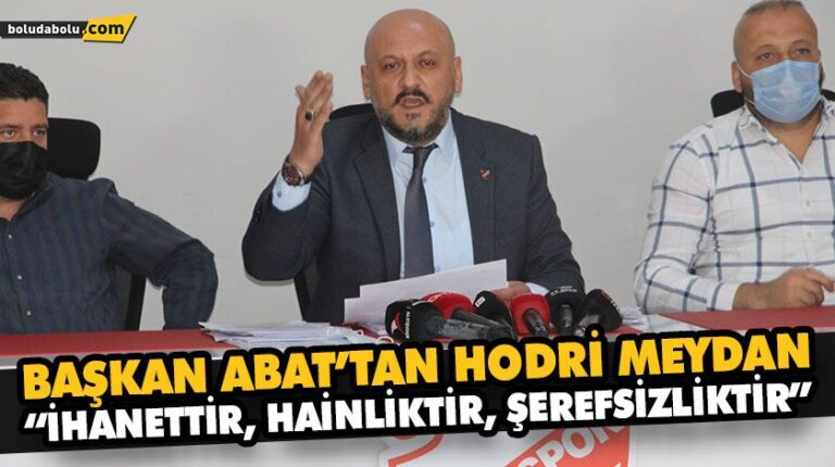 “İHANETTİR, HAİNLİKTİR, ŞEREFSİZLİKTİR”