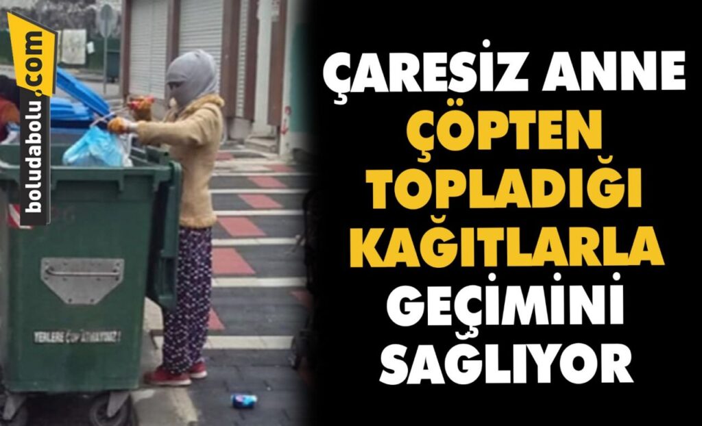 ÇÖPTEN TOPLADIKLARI KAĞITLARLA GEÇİMLERİNİ SAĞLIYORLAR ÇÖPTEN TOPLADIKLARI KAĞITLARLA GEÇİMLERİNİ SAĞLIYORLAR
