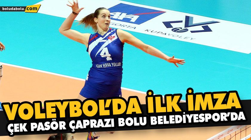 VOLEYBOL’DA İLK İMZA VOLEYBOL’DA İLK İMZA