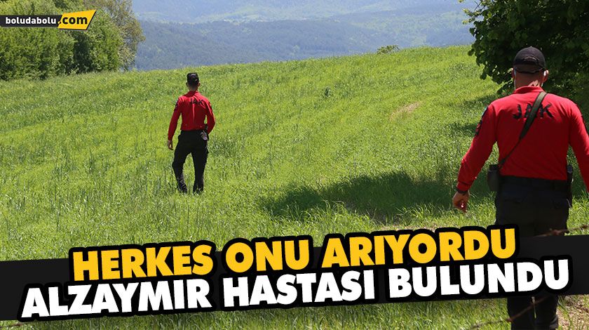 KAYBOLAN ALZAYMIR HASTASI BULUNDU KAYBOLAN ALZAYMIR HASTASI BULUNDU