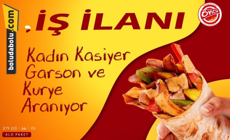 ÖNCÜ DÖNER’DE ELEMAN ALIMI