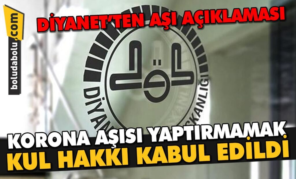 AŞI YAPTIRMAMAK, KUL HAKKI YEMEK SAYILDI AŞI YAPTIRMAMAK, KUL HAKKI YEMEK SAYILDI