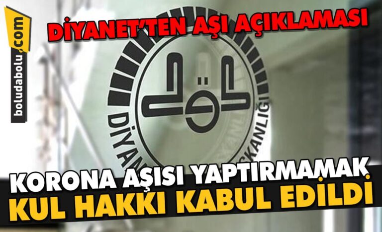 AŞI YAPTIRMAMAK, KUL HAKKI YEMEK SAYILDI