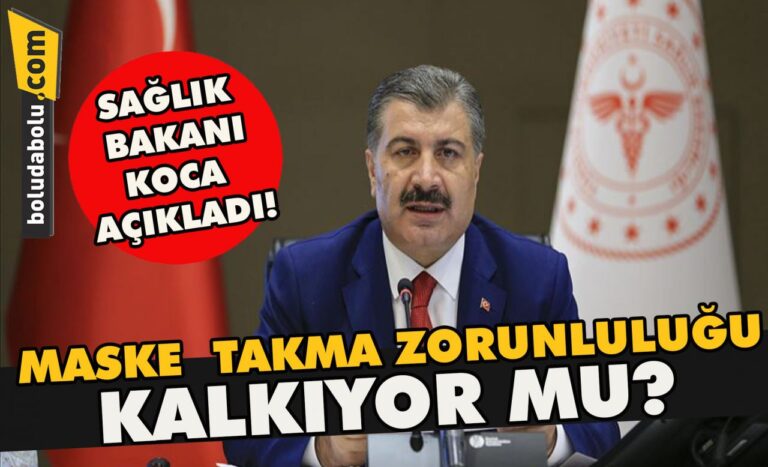 Maske takma zorunluluğu kalkıyor mu?
