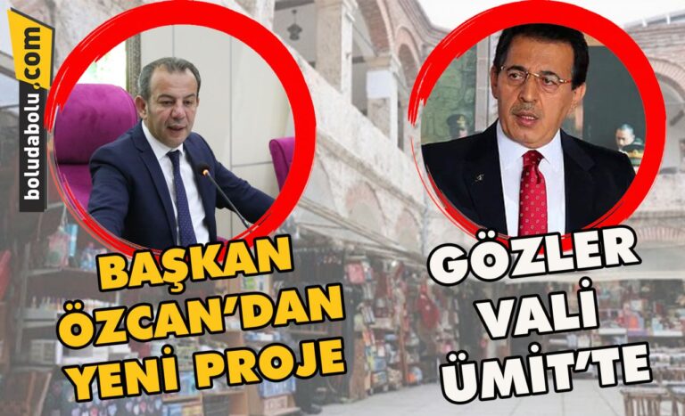 Başkan Özcan’dan yeni proje , gözler Vali Ümit’te