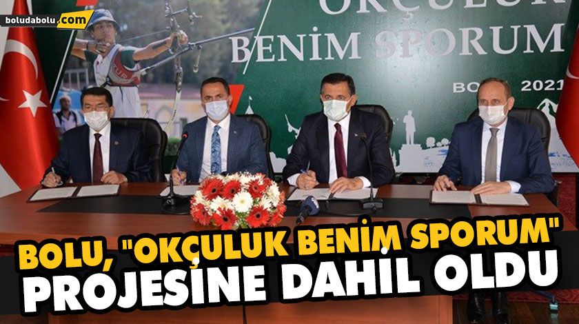 BOLU, “OKÇULUK BENİM SPORUM” PROJESİNE DAHİL OLDU BOLU, “OKÇULUK BENİM SPORUM” PROJESİNE DAHİL OLDU