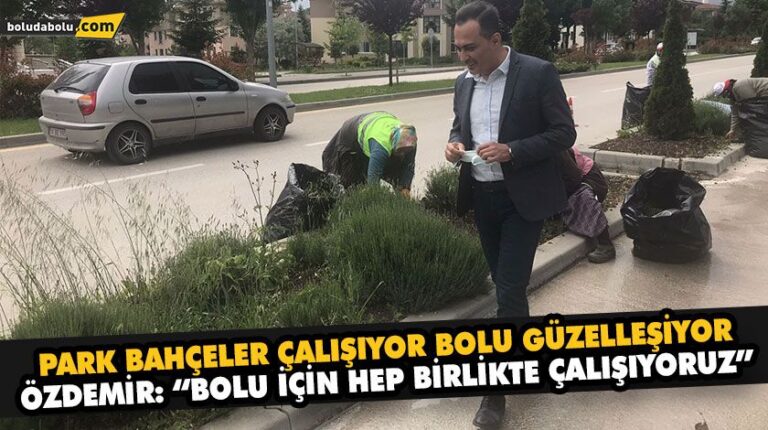 PARK VE YEŞİL ALANLARDA YAZ BAKIMI SÜRÜYOR