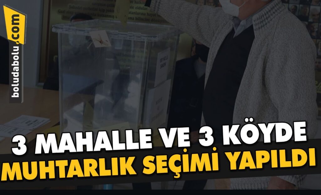 BOLU’DA SEÇİM HEYECANI BOLU’DA SEÇİM HEYECANI