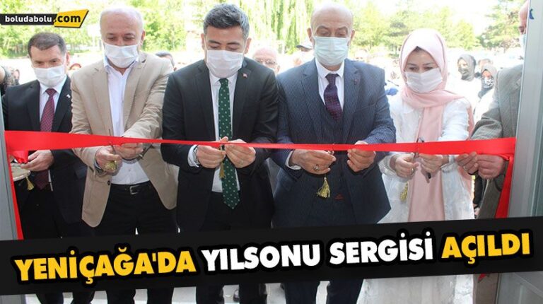 YENİÇAĞA’DA YILSONU SERGİSİ AÇILDI