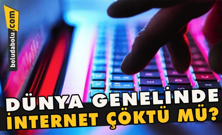 Dünya genelinde internet çöktü mü?