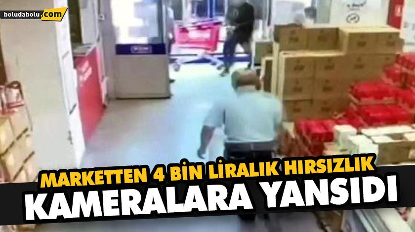 MARKETTEN HIRSIZLIK GÜVENLİK KAMERASINDA MARKETTEN HIRSIZLIK GÜVENLİK KAMERASINDA