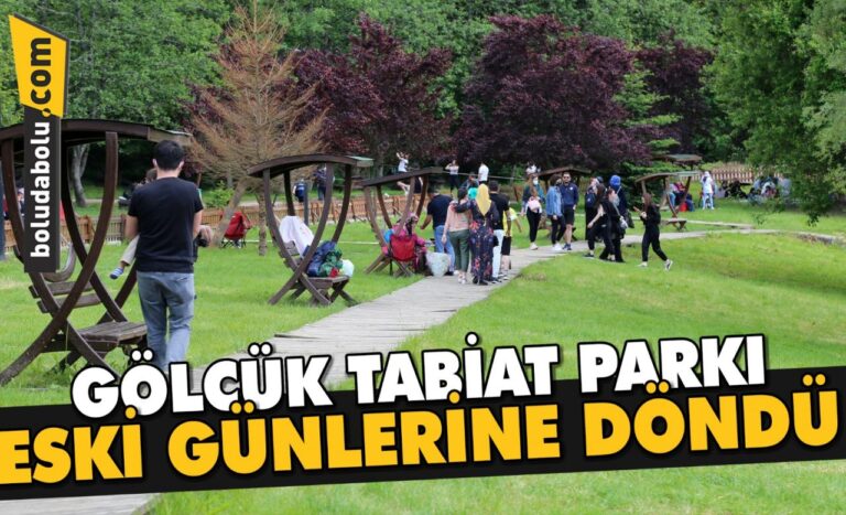 Gölcük Tabiat Parkı kademeli normalleşmeyle eski günlerine döndü