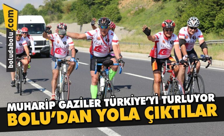 Kıbrıs Gazisi merhum Şükrü Tandoğan’ın anısına düzenlenen bisiklet turu devam ediyor