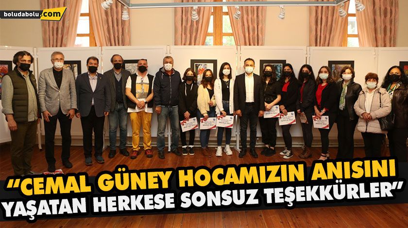 “CEMAL GÜNEY HOCAMIZIN ANISINI YAŞATAN HERKESE SONSUZ TEŞEKKÜRLER” “CEMAL GÜNEY HOCAMIZIN ANISINI YAŞATAN HERKESE SONSUZ TEŞEKKÜRLER”