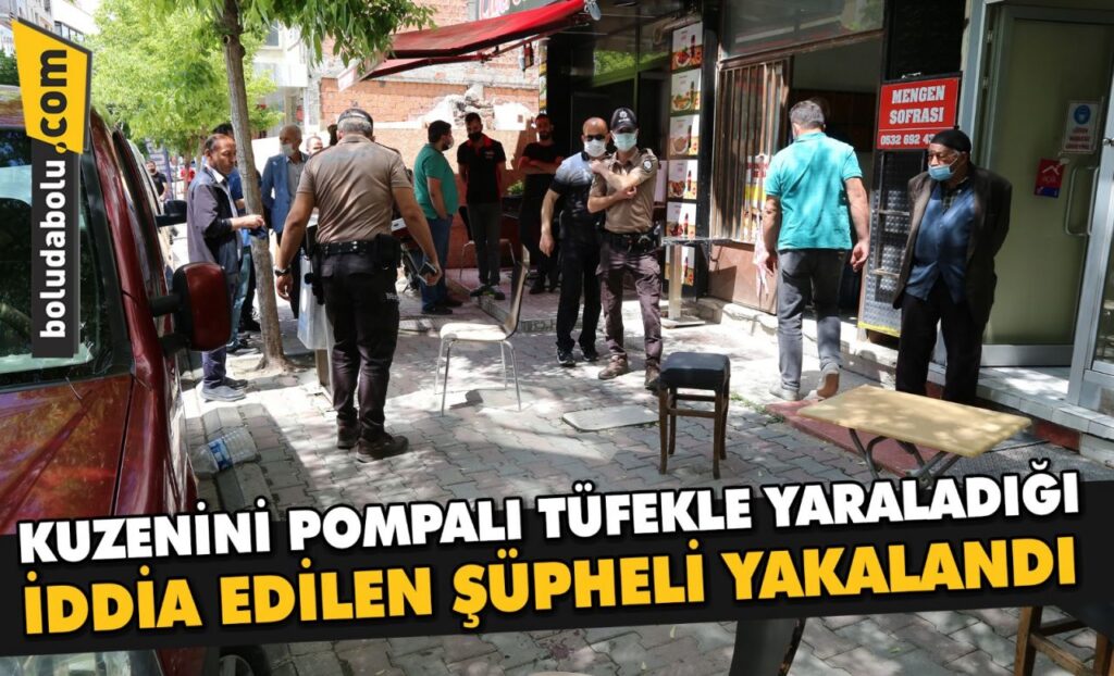 Bolu’da kuzenini pompalı tüfekle yaraladığı iddia edilen şüpheli yakalandı Bolu’da kuzenini pompalı tüfekle yaraladığı iddia edilen şüpheli yakalandı