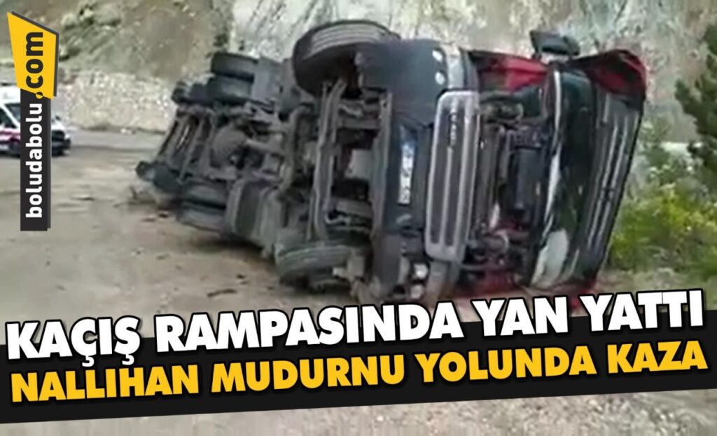 NALLIHAN MUDURNU YOLUNDA KAZA! NALLIHAN MUDURNU YOLUNDA KAZA!