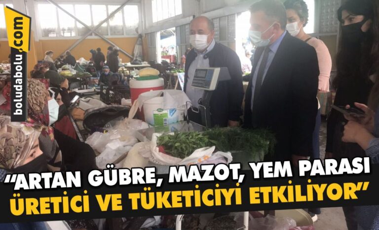 CHP BOLU HAFTANIN 5 GÜNÜ SAHADA
