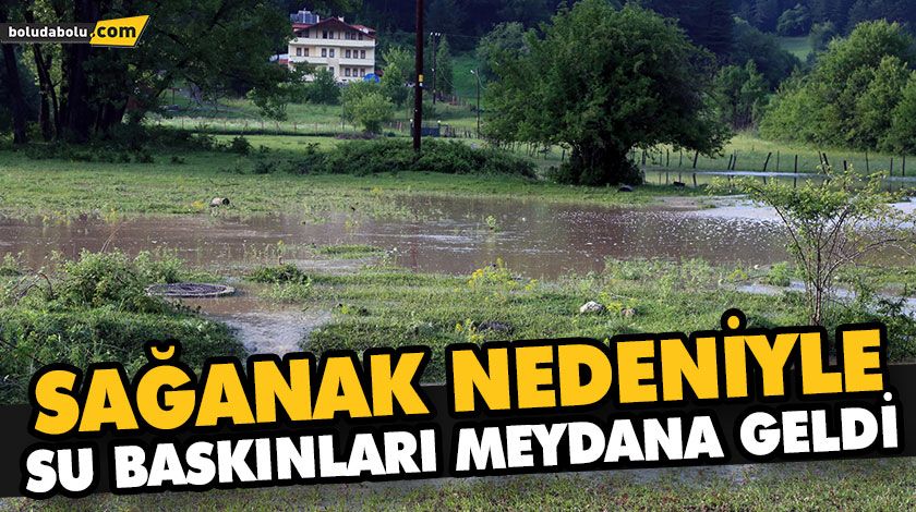 SAĞANAK NEDENİYLE SU BASKINLARI MEYDANA GELDİ SAĞANAK NEDENİYLE SU BASKINLARI MEYDANA GELDİ