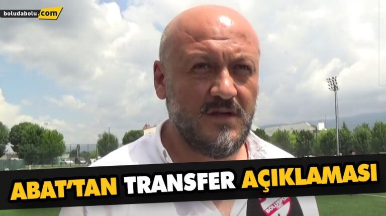 “TRANSFERDE ÇOK İTİNA İLE ÇALIŞIYORUZ”