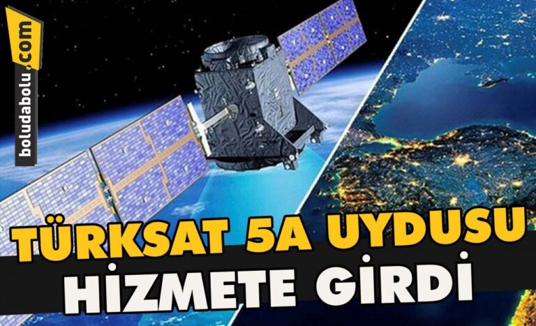 TÜRKSAT 5A uydusu hizmete girdi
