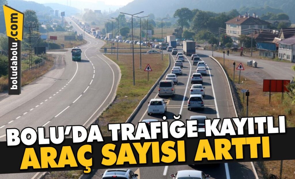 TRAFİĞE KAYITLI ARAÇ SAYISI ARTTI, DEVİR SAYISI AZALDI TRAFİĞE KAYITLI ARAÇ SAYISI ARTTI, DEVİR SAYISI AZALDI
