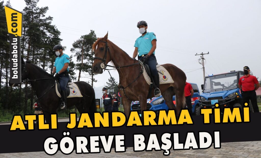Atlı Jandarma timi göreve başladı Atlı Jandarma timi göreve başladı