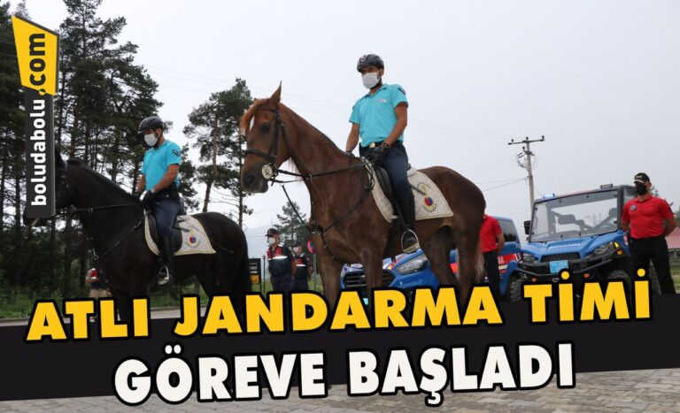 Atlı Jandarma timi göreve başladı