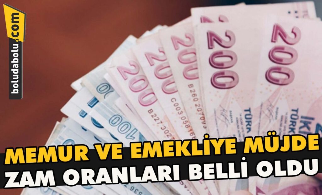 Memur ve Emekliye müjde , zam oranları belli oldu Memur ve Emekliye müjde , zam oranları belli oldu