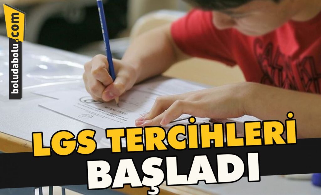 LGS tercihleri başladı LGS tercihleri başladı