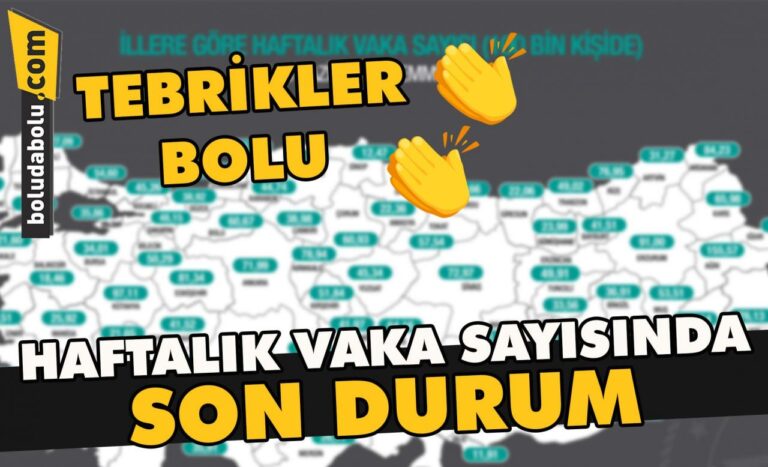 TEBRİKLER BOLU