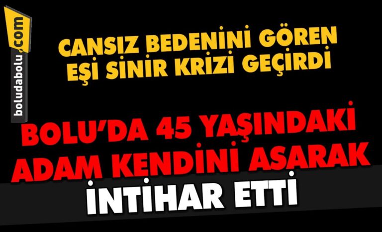 Apartmanın bodrumunda kendini astı