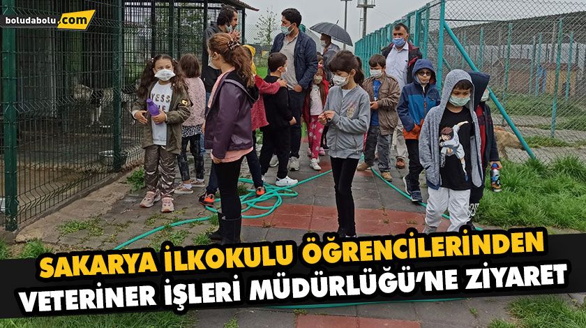 SAKARYA İLKOKULU ÖĞRENCİLERİNDEN VETERİNER İŞLERİ MÜDÜRLÜĞÜ’NE ZİYARET SAKARYA İLKOKULU ÖĞRENCİLERİNDEN VETERİNER İŞLERİ MÜDÜRLÜĞÜ’NE ZİYARET