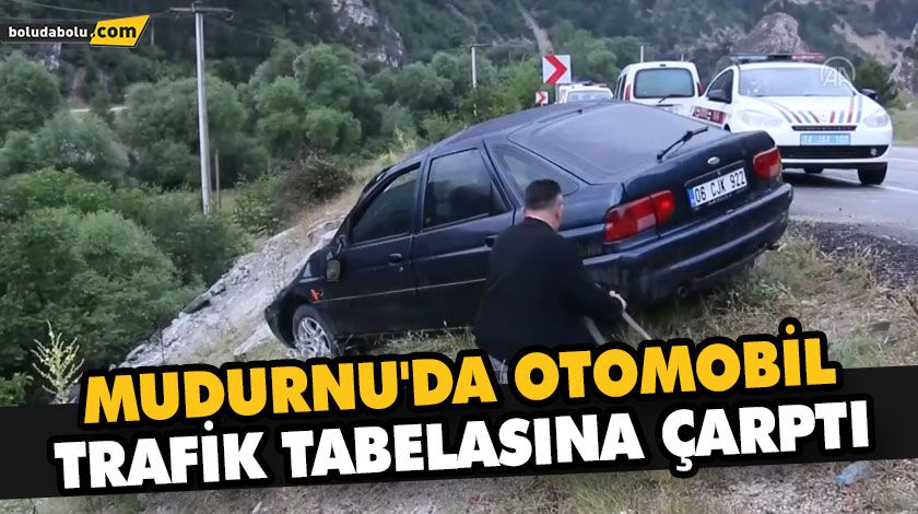 MUDURNU’DA OTOMOBİL TRAFİK TABELASINA ÇARPTI: 3 YARALI MUDURNU’DA OTOMOBİL TRAFİK TABELASINA ÇARPTI: 3 YARALI