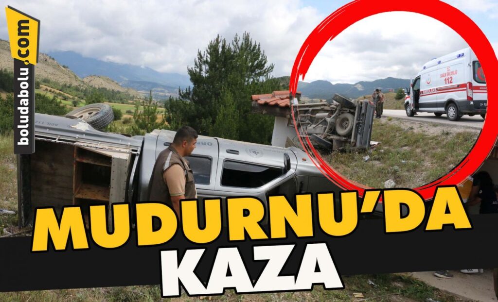 Mudurnu’da kaza Mudurnu’da kaza