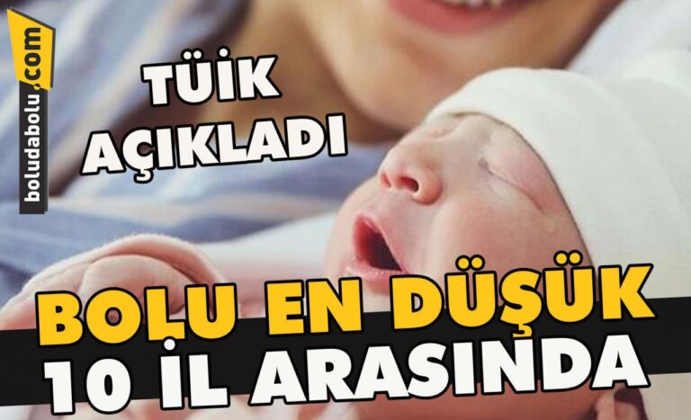 Bolu en düşük 10 il arasında