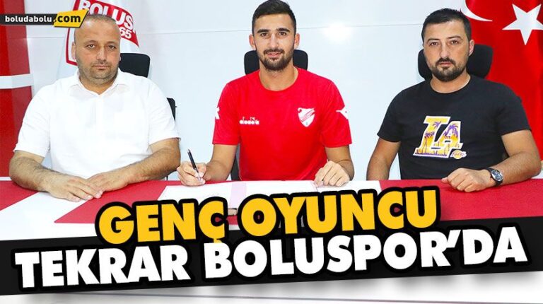 GENÇ OYUNCU TEKRAR BOLUSPOR’DA