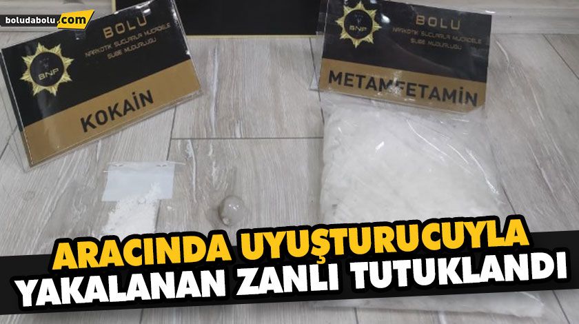 ARACINDA UYUŞTURUCUYLA YAKALANAN ZANLI TUTUKLANDI ARACINDA UYUŞTURUCUYLA YAKALANAN ZANLI TUTUKLANDI