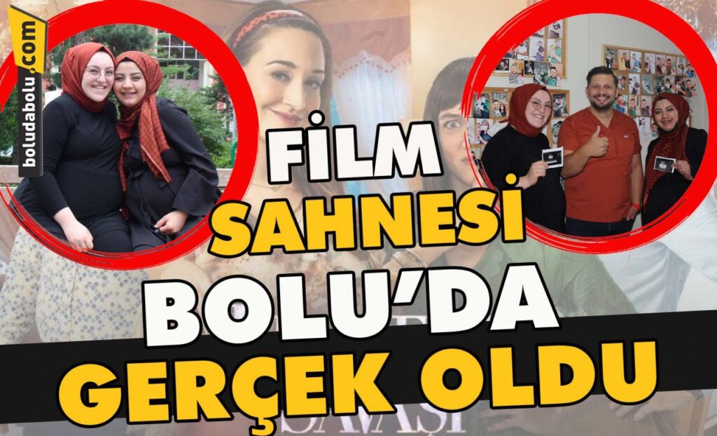 Film sahnesi, Bolu’da gerçek oldu Film sahnesi, Bolu’da gerçek oldu