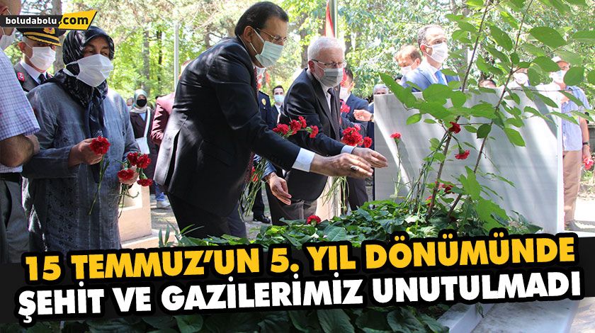 15 TEMMUZ’UN 5. YIL DÖNÜMÜNDE ŞEHİT VE GAZİLERİMİZ UNUTULMADI 15 TEMMUZ’UN 5. YIL DÖNÜMÜNDE ŞEHİT VE GAZİLERİMİZ UNUTULMADI